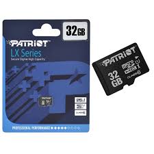 MicroSD Patriot 32GB