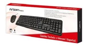 Teclado y mouse alambrico ARGOM KB7418