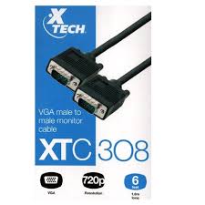 Cable VGA 1.8mts Xtech XTC308