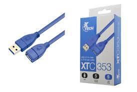 Cable Extensor USB 3.0 1.8 mts Xtech XTC353