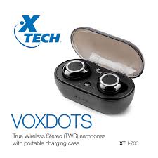 Audífonos inalámbricos Voxdots Xtech